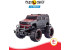 Big and Mean Rock Crawling 1:20 Scale Modified Off-Road Hummer RC Car/Monster Truck  (Black)
